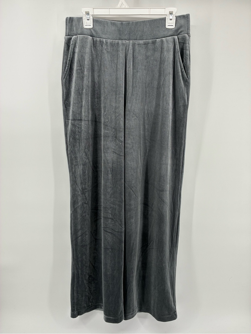 BNWT Joe Fresh Gray Velvet Wide-Leg Women's Pants